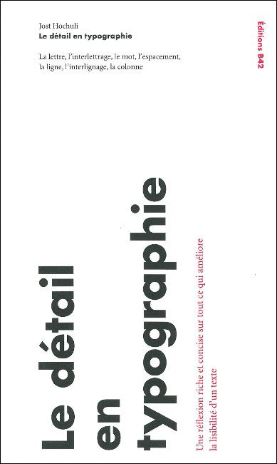 AND - le détail en typographie - Jost Hochuli
